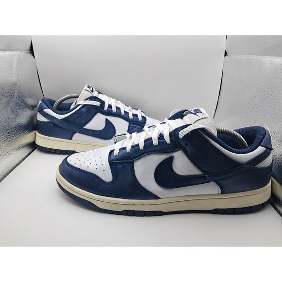 Nike Shoes - Size 11.5W | 10M - Nike Dunk Low PRM Vintage Navy (Women's) - FN7197-100
